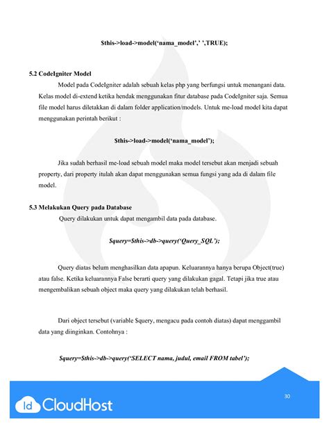 Panduan Belajar Cepat Framework Codeigniter Untuk Pemula Idcloudhost