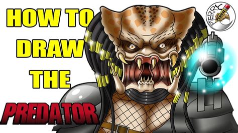 How To Draw The Predator Youtube