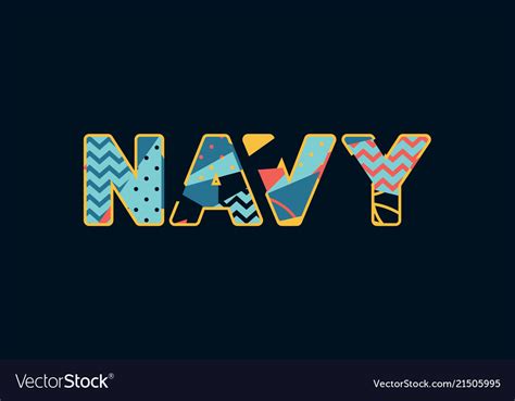 Navy Concept Word Art Royalty Free Vector Image