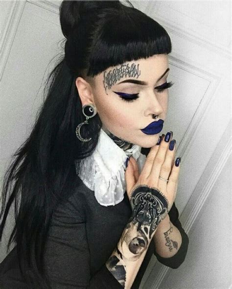 Pin By Alexis 🌌 On Bangs Punk Hair Goth Hair Gothic Hairstyles