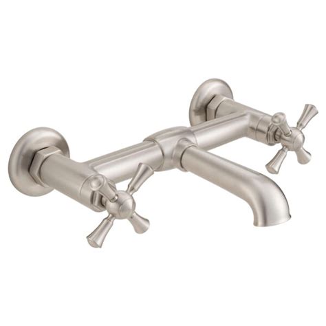 Dxv D Oak Hill Wall Mount Bathroom Faucet With Cross