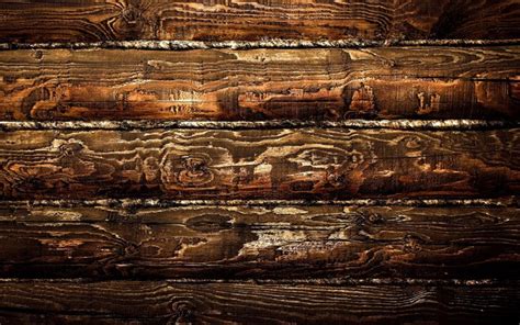 Log Cabin Wood Texture