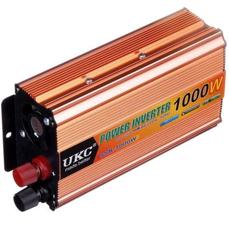 Автомобильный инвертор преобразователь напряжения 1000W 24V-220V ...