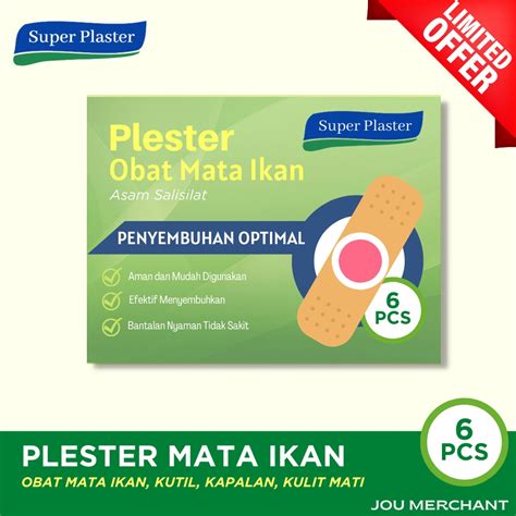 Jual Super Plaster Mata Ikan Obat Kutil Kapalan Foot Corn Remover