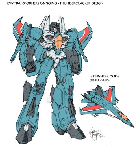 Guido Guidi's TF art | My rendering of Thundercracker for the 2010 IDW...