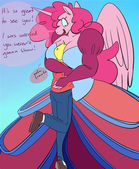 36242 Suggestive Artistgoat Train Pinkie Pie Alicorn Anthro Human Between Breasts Big