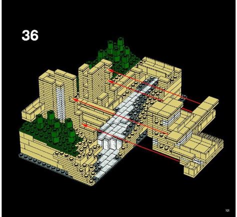 LEGO Instructions for set 21005 Fallingwater, Architecture - Architect ...