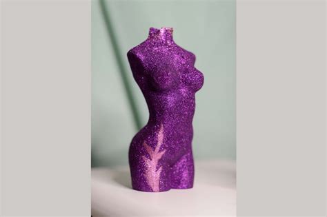 Led Goddess Candle Statue Mannequin Lamp Nude Female Figurine Modern Pop Art Sculpture Naked