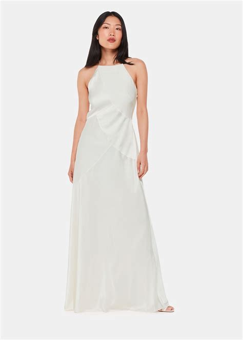 Ivory/Multi Eileen Silk Wedding Dress | WHISTLES