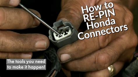 How To RE PIN Your Honda Wiring Connectors Like A Pro YouTube