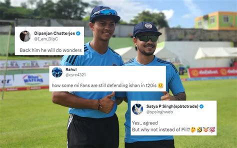 Ishan Kishan Ne Itna Bura Bhi Nahi Kiya Fans React To Wasim Jaffer