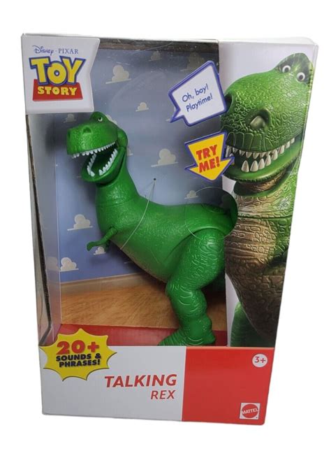 Toy Story Talking Rex Deluxe Talking Figure 20 Phrases New New 75 Ebay