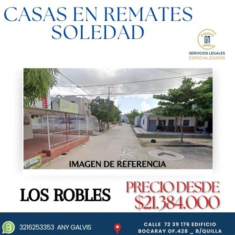 Casa En Venta En Los Robles Soledad Atl Ntico