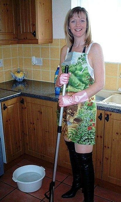 Pin by Ed Hino on Schürze Apron Pvc apron Fashion