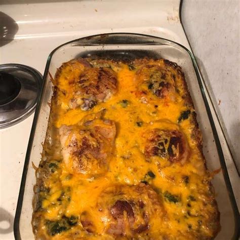 Campbell S Cheesy Chicken And Rice Casserole Artofit