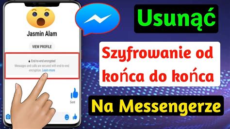 Jak usunąć kompleksowe szyfrowanie w programie Messenger Wyłącz