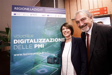 Regione Lazio Presentato Il Nuovo Bando Voucher Digitalizzazione PMI