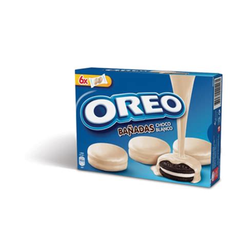 Oreo Bolachas Cobertas Chocolate Branco G Recheadas Minipre O