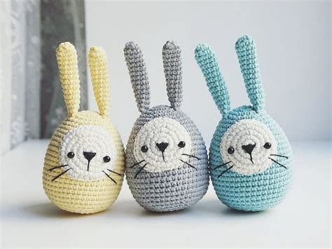 Amigurumi Easter Bunny Egg Free Crochet Pattern