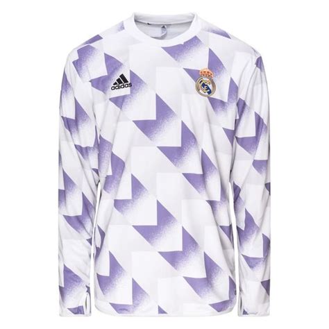 Real Madrid Maillot D Entra Nement Avant Match Blanc Violet