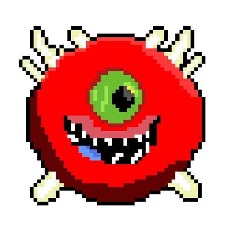CacoDemonio pixel art by LeonardoCamargosART on DeviantArt
