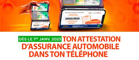 Lancement de la Dématérialisation des Attestations d Assurance