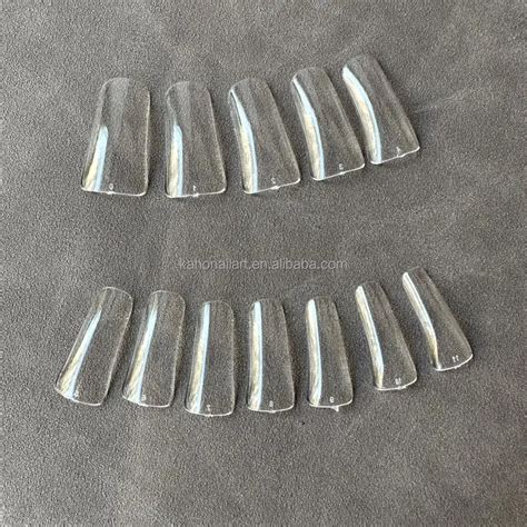 2023 New Unique Design Full Cover Duck Nail Tips Xl Xxl Wholesale Clear