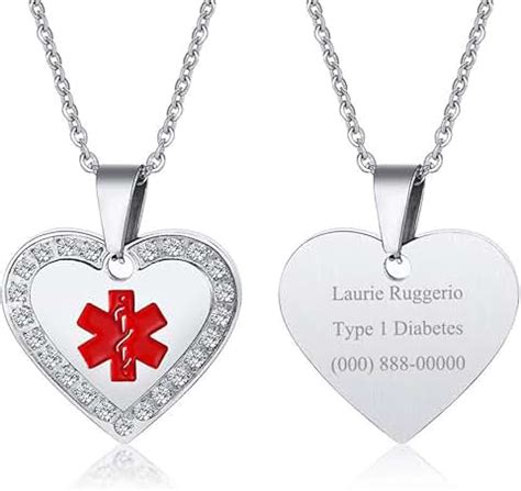 Amazon.co.uk: medical alert necklace