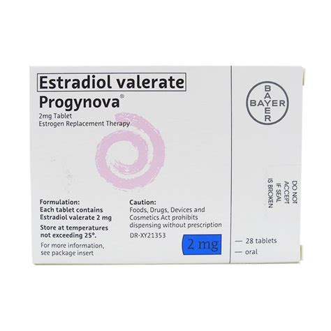 Progynova Estradiol Valerate 2mg Tablet 28s Price In The Philippines