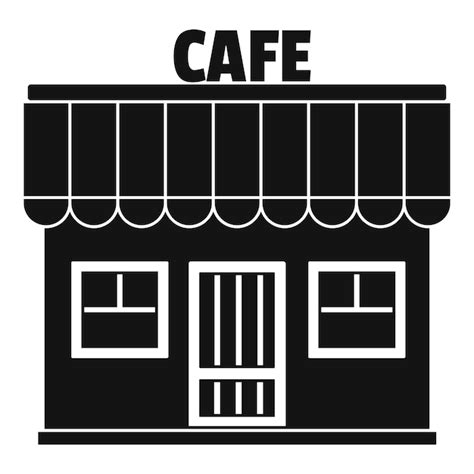 Premium Vector | Cafe icon simple illustration of cafe vector icon for web