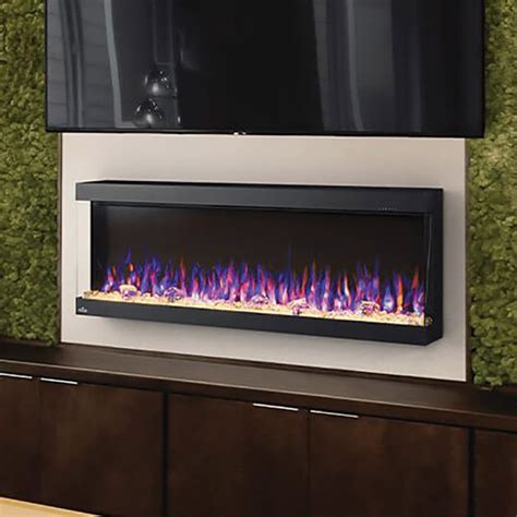 Napoleon Neflxx Sv Trivista Pictura Sided Electric Fireplace