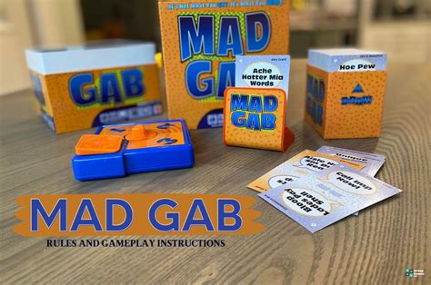 Mad Gab Rules: Learn How to Play Mad Gab Card Game