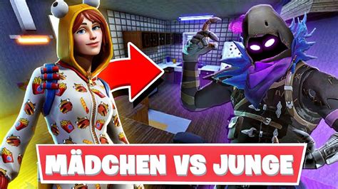 Junge Vs MÄdchen Fortnite Battle Fortnite Deutschhd Youtube