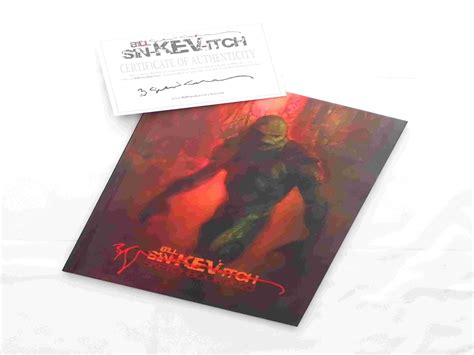 Bill Sienkiewicz Sketchbook 2023 Hc Signed — Lucky Target Comics