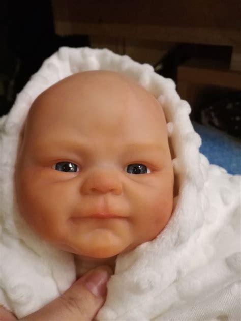 Reborn Air Dry Paint Enjoyed Doing It Baby Face Baby Dolls