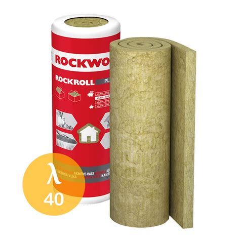 Wełna mineralna Rockwool ROCKROLL PLUS