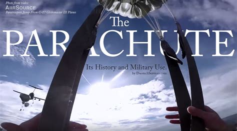 The Parachute - Its History and Military Use. - Duotech Services