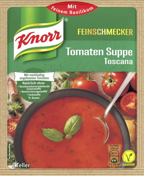 Knorr Feinschmecker Tomaten Suppe Toscana G Von Edeka F R