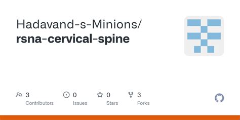 Github Hadavand S Minionsrsna Cervical Spine
