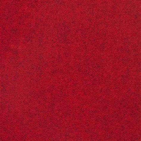 Classic Melton Red Fabric Classic Melton Wool Abbotsford