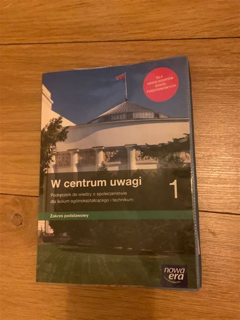 Podręcznik W centrum uwagi wos klasa 1 PP Nowa era Żywiec OLX pl