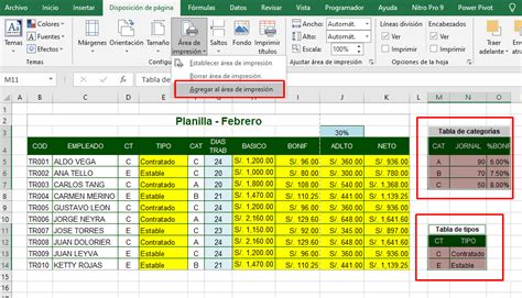 ¿cÓmo Configurar El Área De ImpresiÓn En Excel Excel Contable