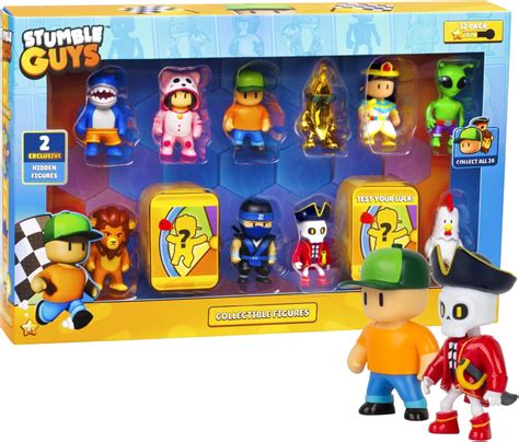 Figuras Coleccionables Oficiales De Stumble Guys Ultimate Figuras De 2 Pulgadas