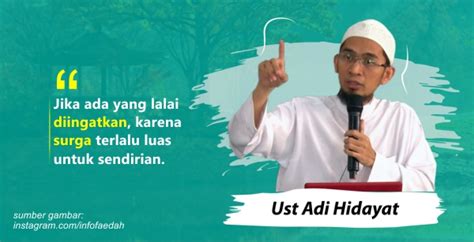 20+ Kata Kata Bijak Ustadz Adi Hidayat Penuh Hikmah – Media Masyarakat