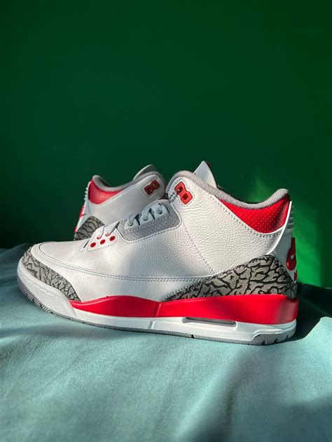 Jordan Brand Nike Air Jordan 3 Fire Red 2022 Grailed