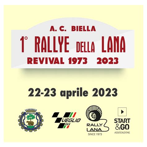 La Grande Festa Del Rallye Della Lana Revival Motori Storici