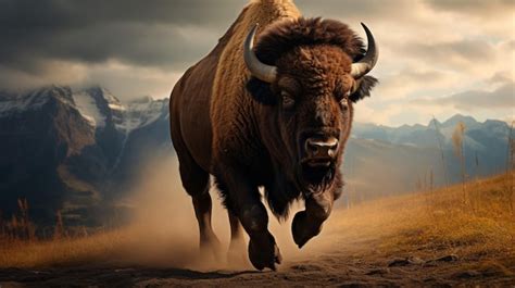 Premium Ai Image Buffalo