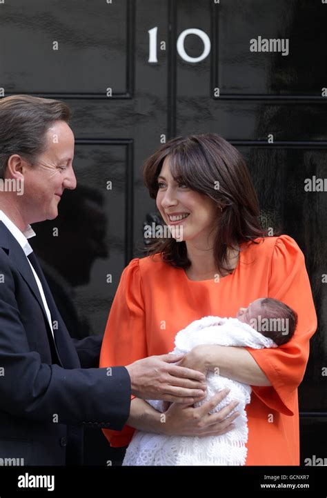 Cameron's new baby Stock Photo - Alamy