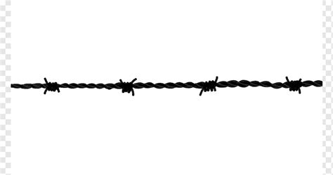 Barbed Wire Black And White Font Wires S White Text Black Png PNGWing