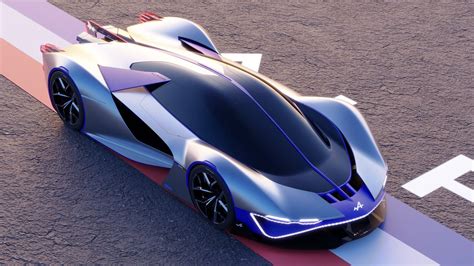 ied students imagine hydrogen powered alpine hypercar